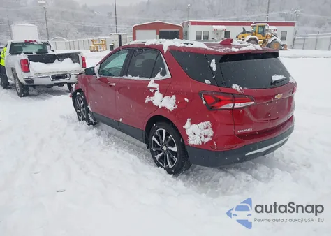 2022 Chevrolet Equinox Awd Premier z USA, uszkodzony, nr VIN 3GNAXXEV7NS106949